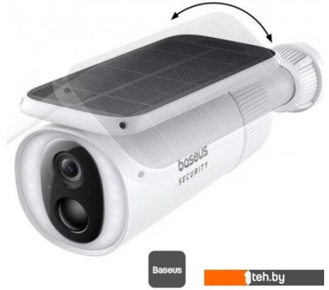  - IP-камеры Baseus S1 Outdoor 2K Solar Security Camera - S1 Outdoor 2K Solar Security Camera