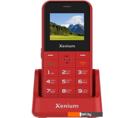  - Мобильные телефоны Xenium X718 (красный) - X718 (красный)