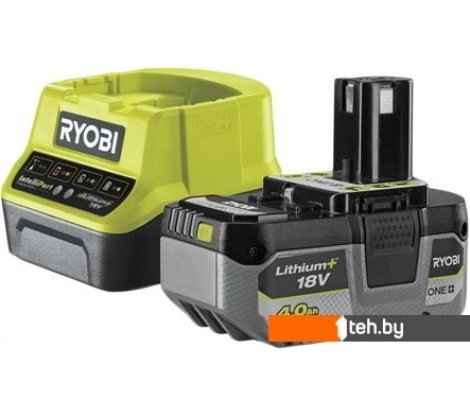  - Аккумуляторы и зарядные устройства для инструмента RYOBI RC18120-140X 5133005091 (18В/4 Ah + 18В) - RC18120-140X 5133005091 (18В/4 Ah + 18В)