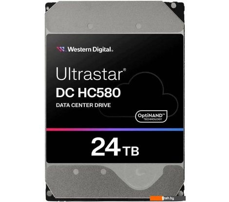  - Жесткие диски WD Ultrastar DC HC580 24TB WUH722424ALE604 - Ultrastar DC HC580 24TB WUH722424ALE604