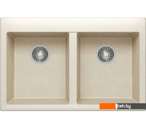  - Кухонные мойки Polygran Brig 790 (кремовый) - Brig 790 (кремовый)