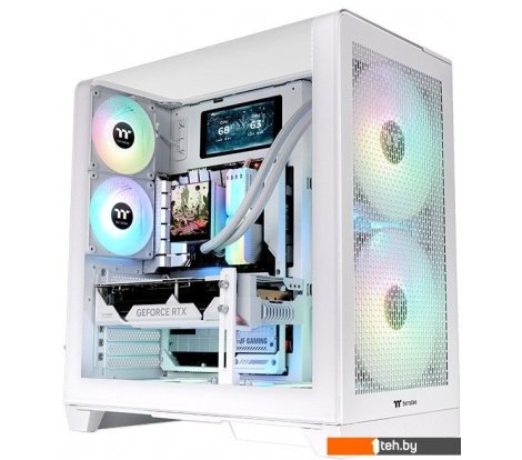  - Корпуса Thermaltake View 390 Air Snow CA-11F-00M6WN-00 - View 390 Air Snow CA-11F-00M6WN-00