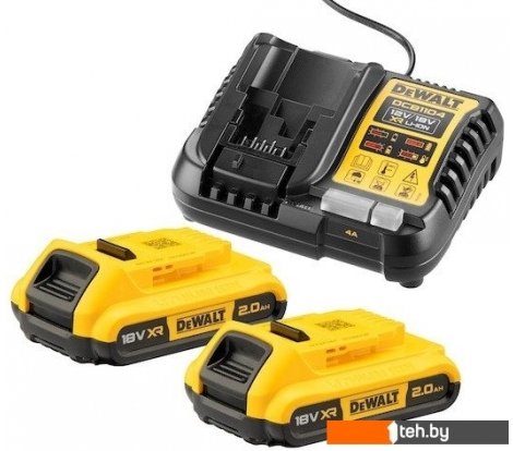  - Аккумуляторы и зарядные устройства для инструмента DeWalt DCB1104D2 (18В/2x2 Ач + 12/18В) - DCB1104D2 (18В/2x2 Ач + 12/18В)