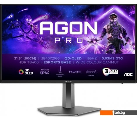  - Мониторы AOC Agon Pro OLED AG326UD - Agon Pro OLED AG326UD