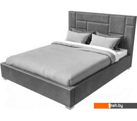  - Кровати Elmax Неаполь 180x200 с ПМ Газ-лифт Континентальная рама (Glory 19) - Неаполь 180x200 с ПМ Газ-лифт Континентальная рама (Glory 19)