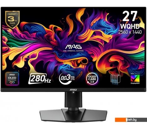  - Мониторы MSI MAG 271QP QD-OLED X28 - MAG 271QP QD-OLED X28