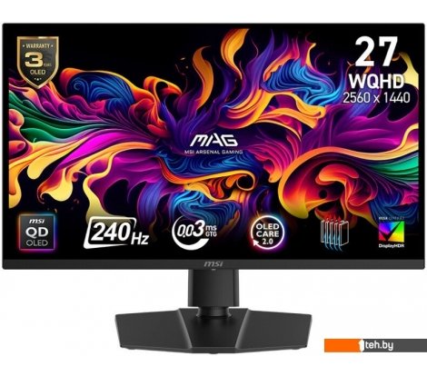  - Мониторы MSI MAG 271QP QD-OLED X24 - MAG 271QP QD-OLED X24