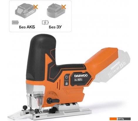  - Электролобзики Daewoo Power DAJ 2621Li (без АКБ) - DAJ 2621Li (без АКБ)