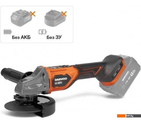  - Угловые шлифмашины (болгарки) Daewoo Power DAG 3021Li (без АКБ) - DAG 3021Li (без АКБ)