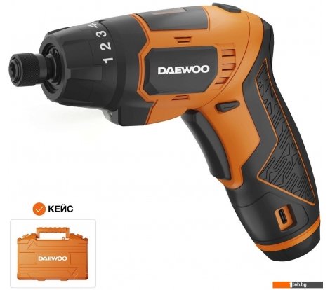  - Шуруповерты, гайковерты, электроотвертки Daewoo Power DAA 3620Li Plus (с АКБ, кейс) - DAA 3620Li Plus (с АКБ, кейс)