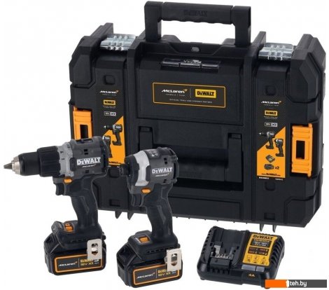  - Наборы электроинструментов DeWalt DCK200MP2T (шуруповерт, винтоверт, 2 АКБ, кейс) - DCK200MP2T (шуруповерт, винтоверт, 2 АКБ, кейс)