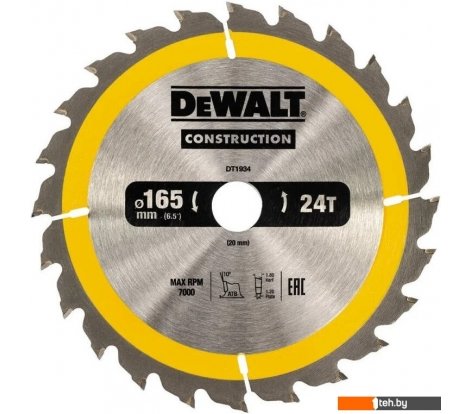  - Пильные диски DeWalt DT1934 - DT1934