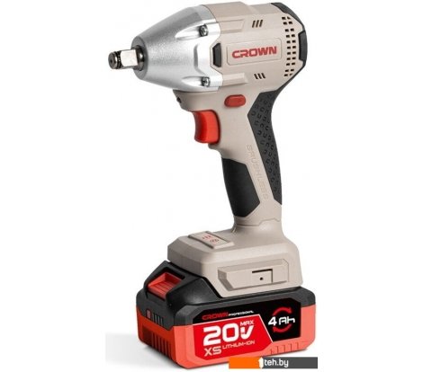  - Шуруповерты, гайковерты, электроотвертки CROWN CT22046XS-4 BMC (с 2-мя АКБ, кейс) - CT22046XS-4 BMC (с 2-мя АКБ, кейс)