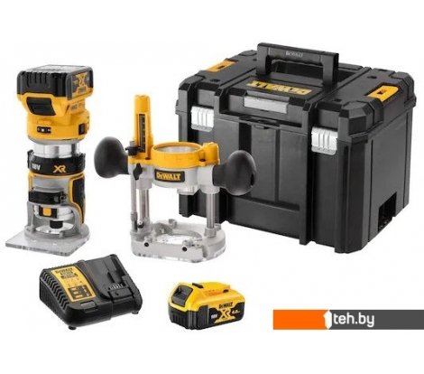  - Фрезеры DeWalt DCW604P2 (с 2-мя АКБ, кейс) - DCW604P2 (с 2-мя АКБ, кейс)