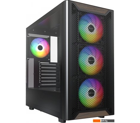  - Корпуса Montech XR Wood (черный) - XR Wood (черный)