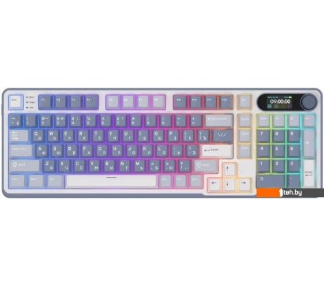  - Клавиатуры Royal Kludge RK-S98 RGB Ocean Blue (RK Cream) - RK-S98 RGB Ocean Blue (RK Cream)