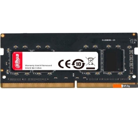  - Оперативная память Dahua 16ГБ DDR4 SODIMM 3200 МГц DHI-DDR-C300S16G32 - 16ГБ DDR4 SODIMM 3200 МГц DHI-DDR-C300S16G32