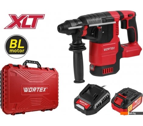  - Перфораторы Wortex CRH 1822 Set 1334921 (с 1-им АКБ, кейс) - CRH 1822 Set 1334921 (с 1-им АКБ, кейс)