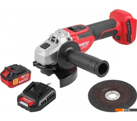  - Угловые шлифмашины (болгарки) Wortex CAG 1812-2 E 1334917 (с 1-им АКБ) - CAG 1812-2 E 1334917 (с 1-им АКБ)