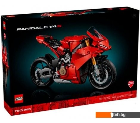  - Конструкторы LEGO Technic 42202 Мотоцикл Ducati Panigale V4 S - Technic 42202 Мотоцикл Ducati Panigale V4 S