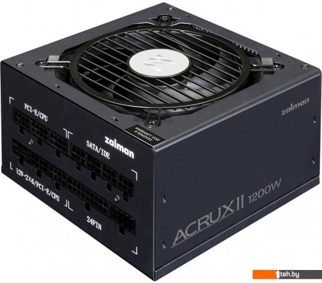  - Блоки питания Zalman Acrux II 1200W ZM1200-ARX2 - Acrux II 1200W ZM1200-ARX2