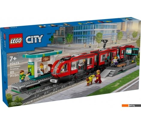  - Конструкторы LEGO City 60423 Трамвай и станция в центре города - City 60423 Трамвай и станция в центре города