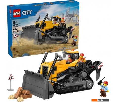  - Конструкторы LEGO City 60466 Желтый бульдозер - City 60466 Желтый бульдозер