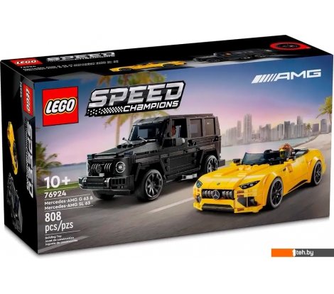  - Конструкторы LEGO Speed Champions 76924 Mercedes-AMG G 63 и Mercedes-AMG SL 63 - Speed Champions 76924 Mercedes-AMG G 63 и Mercedes-AMG SL 63