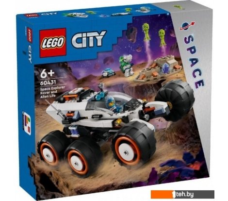  - Конструкторы LEGO City 60431 Марсоход и инопланетная жизнь - City 60431 Марсоход и инопланетная жизнь