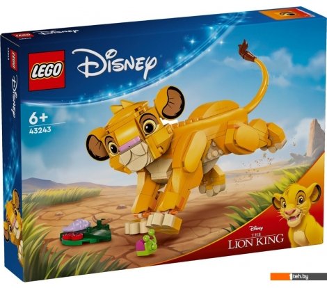  - Конструкторы LEGO Disney 43243 Симба, львенок Короля Льва - Disney 43243 Симба, львенок Короля Льва