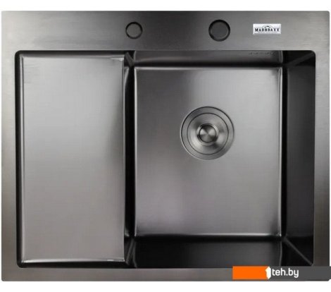  - Кухонные мойки MARRBAXX B5848R-MR (черный/графит) - B5848R-MR (черный/графит)