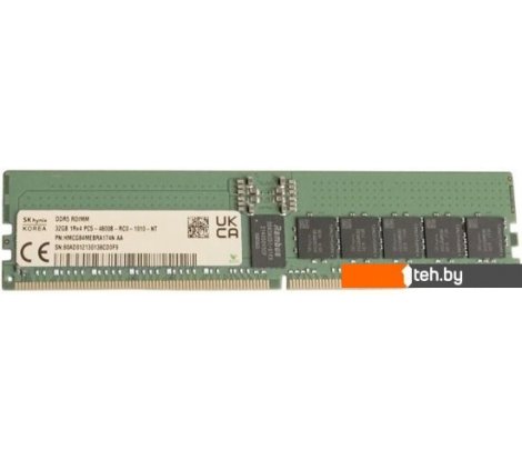  - Оперативная память Hynix 32ГБ DDR5 4800 МГц HMCG84MEBRA174N - 32ГБ DDR5 4800 МГц HMCG84MEBRA174N