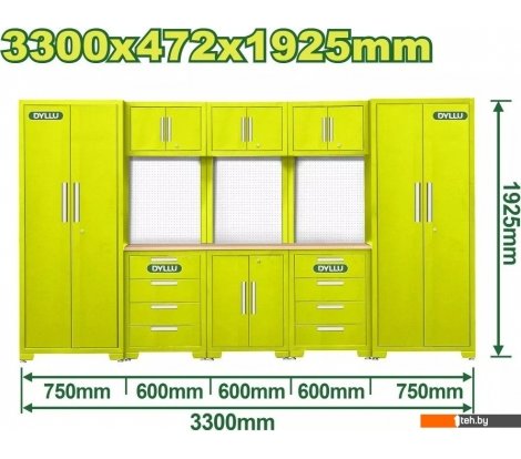  - Системы хранения инструментов Dyllu DTCS3A08 - DTCS3A08