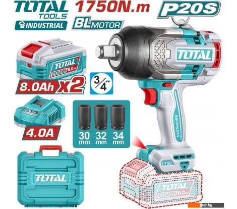  - Шуруповерты, гайковерты, электроотвертки Total TIWLI20175 (с 2-мя АКБ, кейс) - TIWLI20175 (с 2-мя АКБ, кейс)