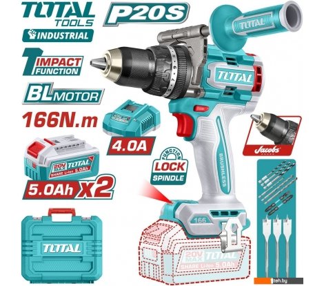  - Шуруповерты, гайковерты, электроотвертки Total TIDLI201668 (с 2-мя АКБ, кейс) - TIDLI201668 (с 2-мя АКБ, кейс)