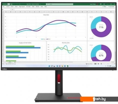  - Мониторы Lenovo ThinkVision T32h-30 63D3GAT1UK - ThinkVision T32h-30 63D3GAT1UK