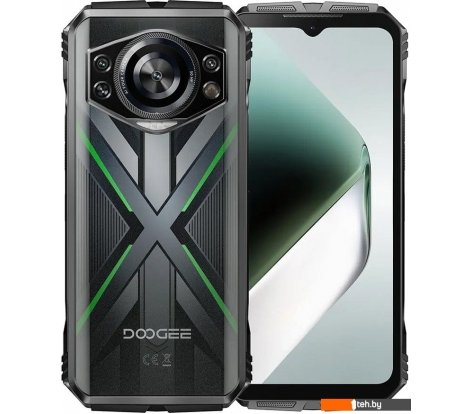 - Мобильные телефоны Doogee S Cyber Pro 12GB/512GB (черный/зеленый) - S Cyber Pro 12GB/512GB (черный/зеленый)