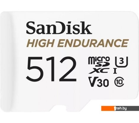  - Карты памяти SanDisk High Endurance microSDXC SDSQQNR-512G-GN6IA 512GB - High Endurance microSDXC SDSQQNR-512G-GN6IA 512GB