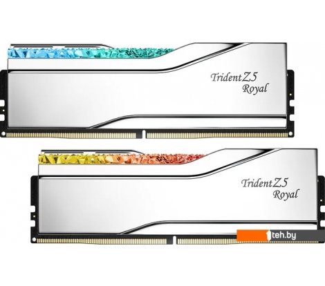  - Оперативная память G.Skill Trident Z5 Royal 2x32ГБ DDR5 6400 МГц F5-6400J3239G32GX2-TR5S - Trident Z5 Royal 2x32ГБ DDR5 6400 МГц F5-6400J3239G32GX2-TR5S