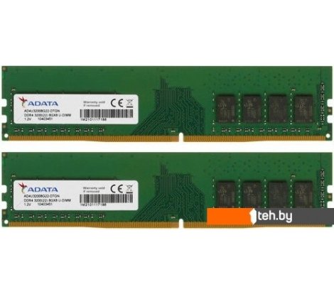  - Оперативная память ADATA Premier 2x8ГБ DDR4 3200 МГц AD4U32008G22-DTGN - Premier 2x8ГБ DDR4 3200 МГц AD4U32008G22-DTGN