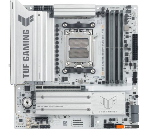  - Материнские платы ASUS TUF Gaming B850M-Plus WiFi7 W - TUF Gaming B850M-Plus WiFi7 W