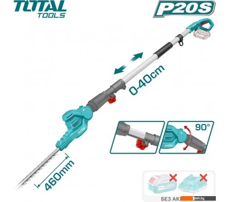  - Кусторезы и садовые ножницы Total TPHT201601 (без АКБ) - TPHT201601 (без АКБ)