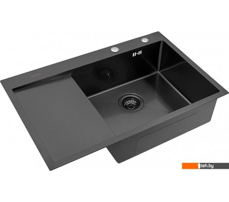  - Кухонные мойки ARFEKA ECO AR 780*500 R BLACK PVD NANO - ECO AR 780*500 R BLACK PVD NANO