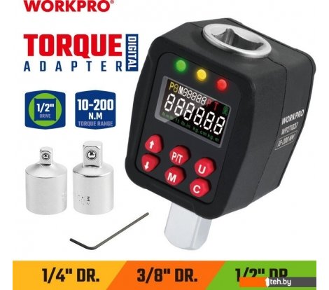  - Динамометрические ключи и отвертки Workpro WP271037 - WP271037