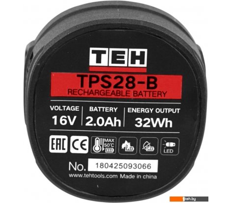  - Аккумуляторы и зарядные устройства для инструмента TEH TPS28-B (16В/2 Ah) - TPS28-B (16В/2 Ah)