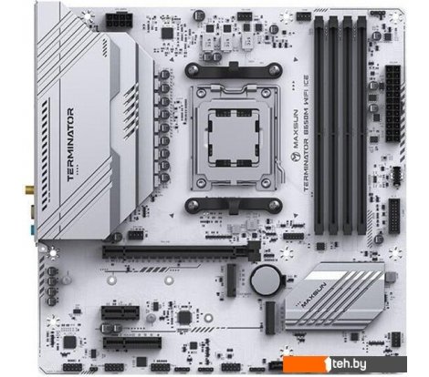  - Материнские платы Maxsun Terminator B650M WiFi Ice - Terminator B650M WiFi Ice