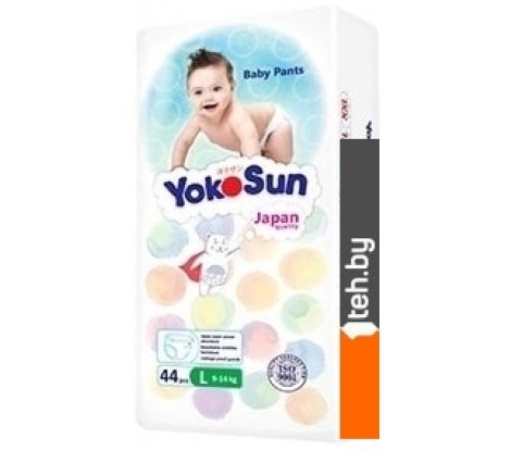  - Детские подгузники YokoSun L 9-14 кг (44 шт) - L 9-14 кг (44 шт)