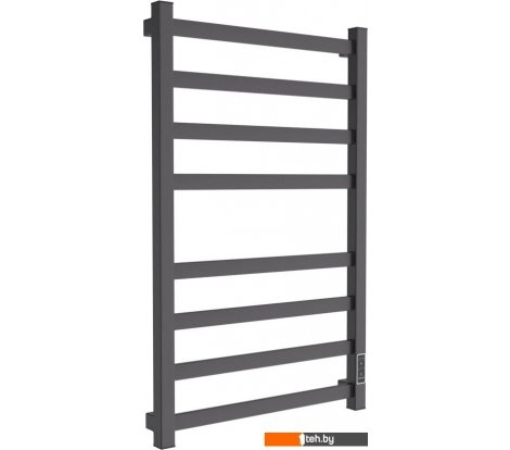  - Полотенцесушители Маргроид Ferrum Вид 81/10 СНШ 80x50 (черный матовый, таймер справа) - Ferrum Вид 81/10 СНШ 80x50 (черный матовый, таймер справа)