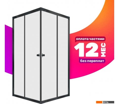  - Душевые кабины Saniteco SN-1002B (100x100) - SN-1002B (100x100)