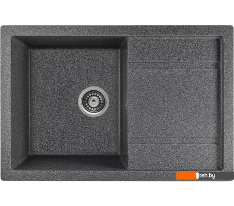  - Кухонные мойки Saniteco Fama (графит с сифоном) - Fama (графит с сифоном)